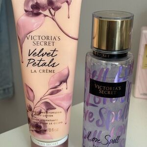 Victorias Secret Lotion & Glitter Mist Bundle